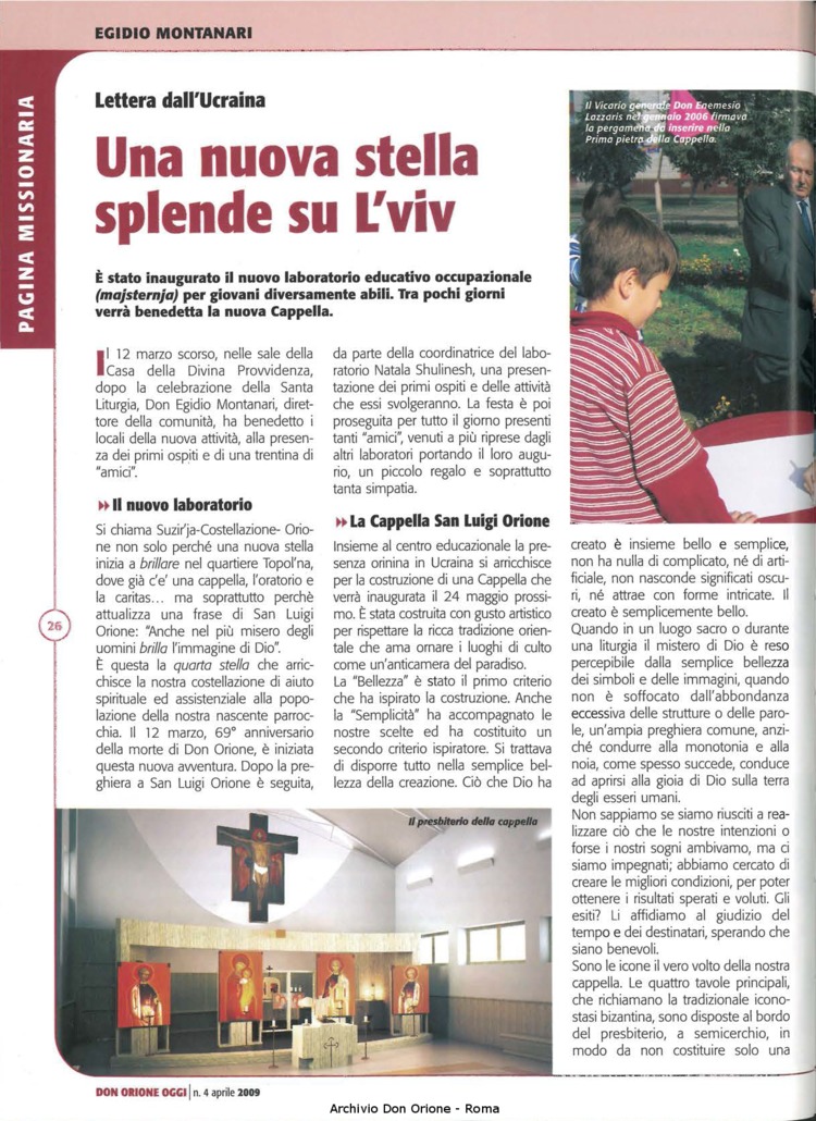 Don Orione oggi, 2009, 04, pagina 26