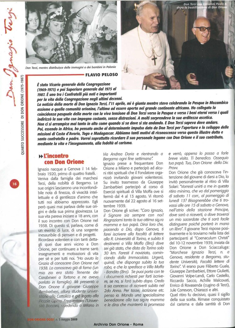 Don Orione oggi, 2009, 05, pagina 16