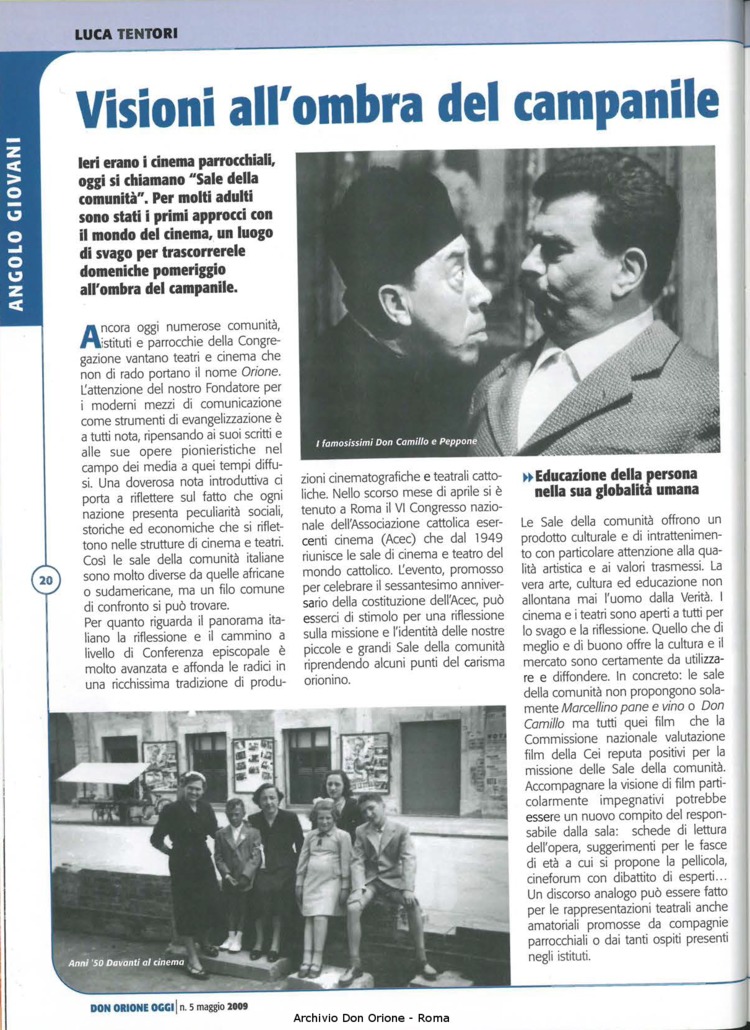 Don Orione oggi, 2009, 05, pagina 20