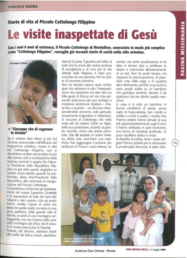 Don Orione oggi, 2009, 05, pagina 25