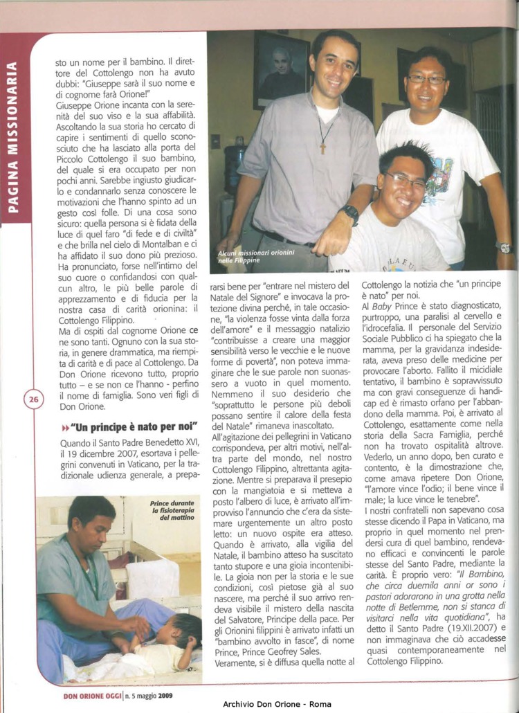 Don Orione oggi, 2009, 05, pagina 26