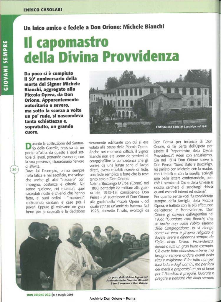 Don Orione oggi, 2009, 05, pagina 30