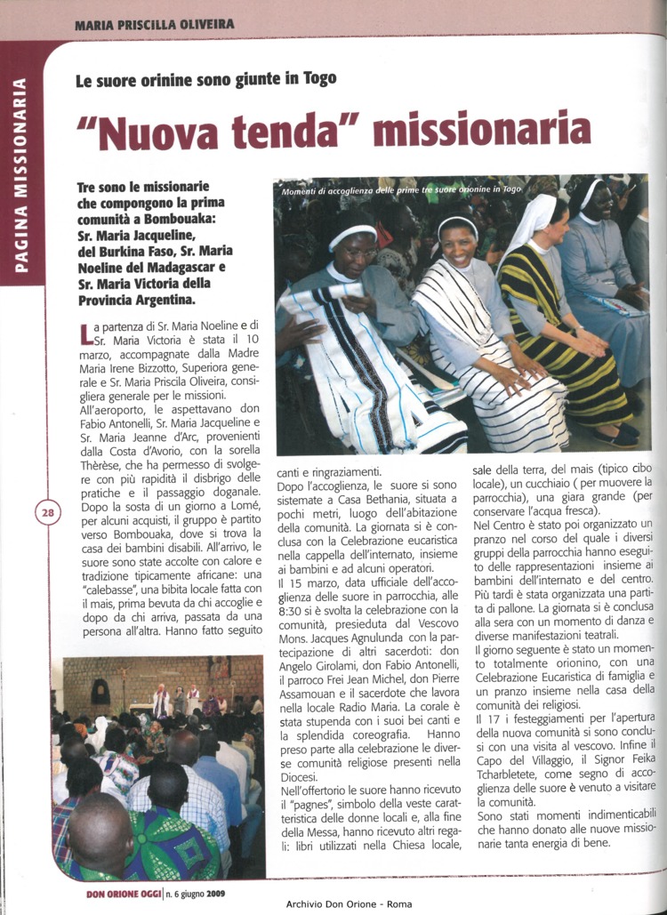 Don Orione oggi, 2009, 06, pagina 28