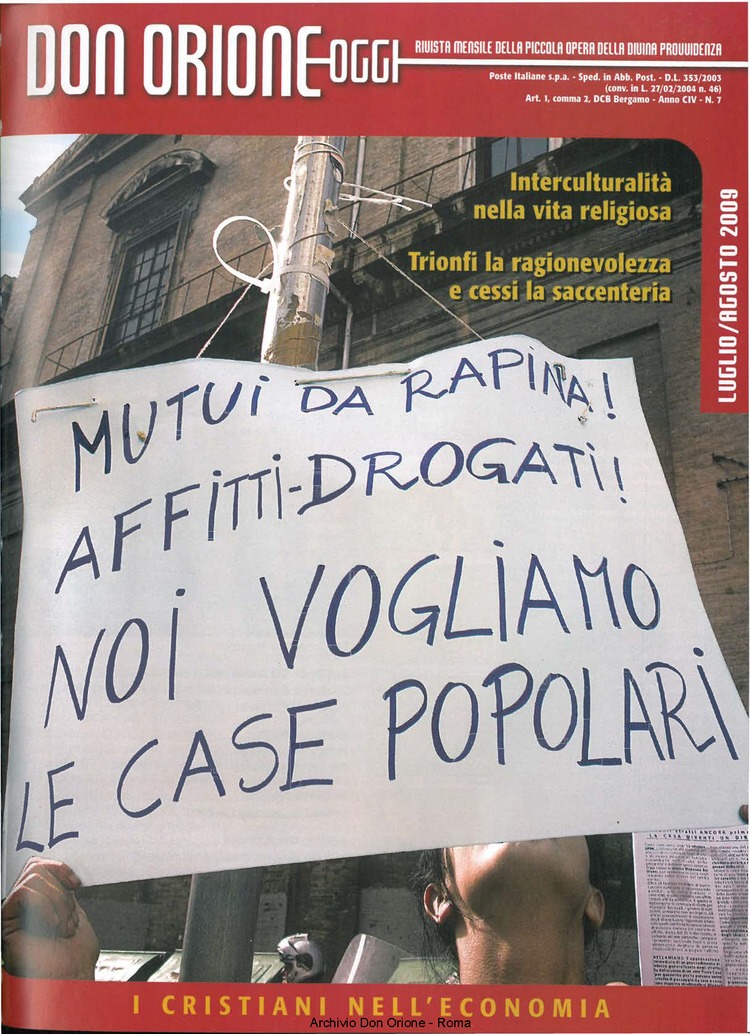 Don Orione oggi, 2009, 07, pagina 1