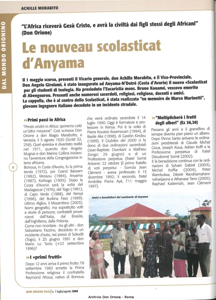 Don Orione oggi, 2009, 07, pagina 8