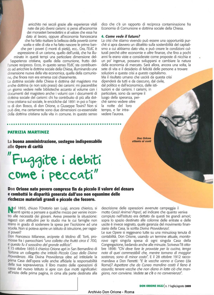 Don Orione oggi, 2009, 07, pagina 17