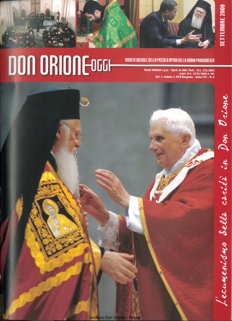 Don Orione oggi, 2009, 08, pagina 1