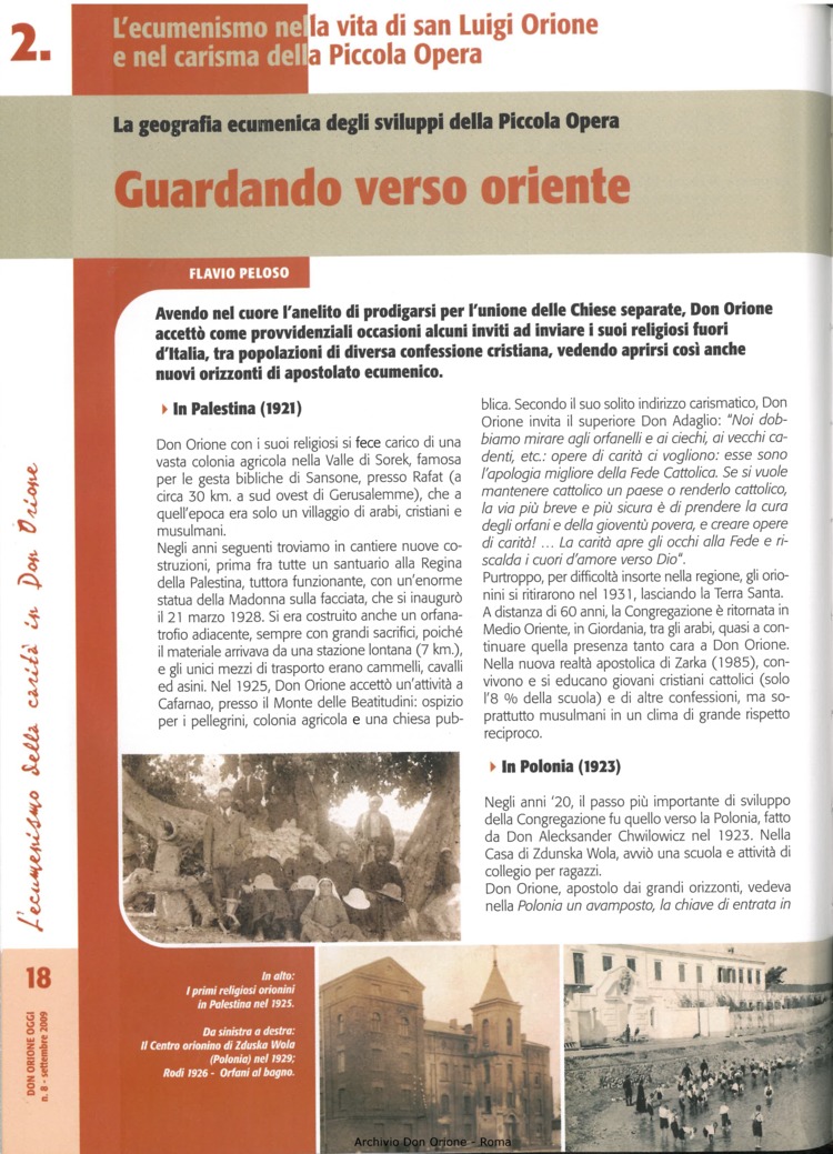 Don Orione oggi, 2009, 08, pagina 18