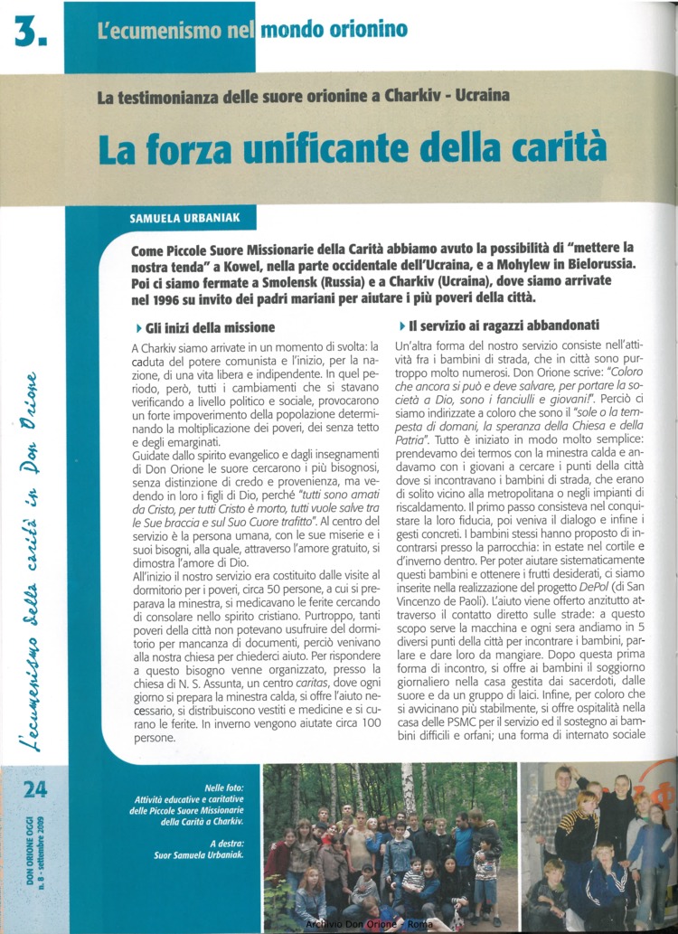 Don Orione oggi, 2009, 08, pagina 24