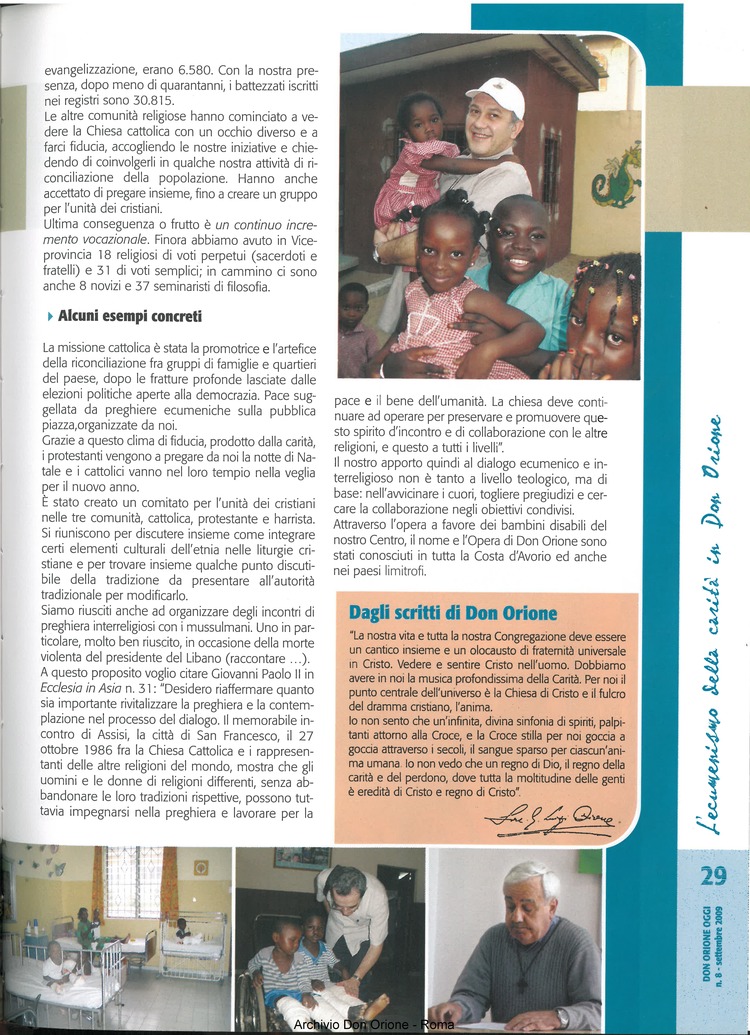Don Orione oggi, 2009, 08, pagina 29