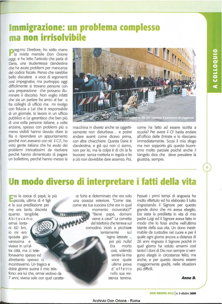 Don Orione oggi, 2009, 09, pagina 5