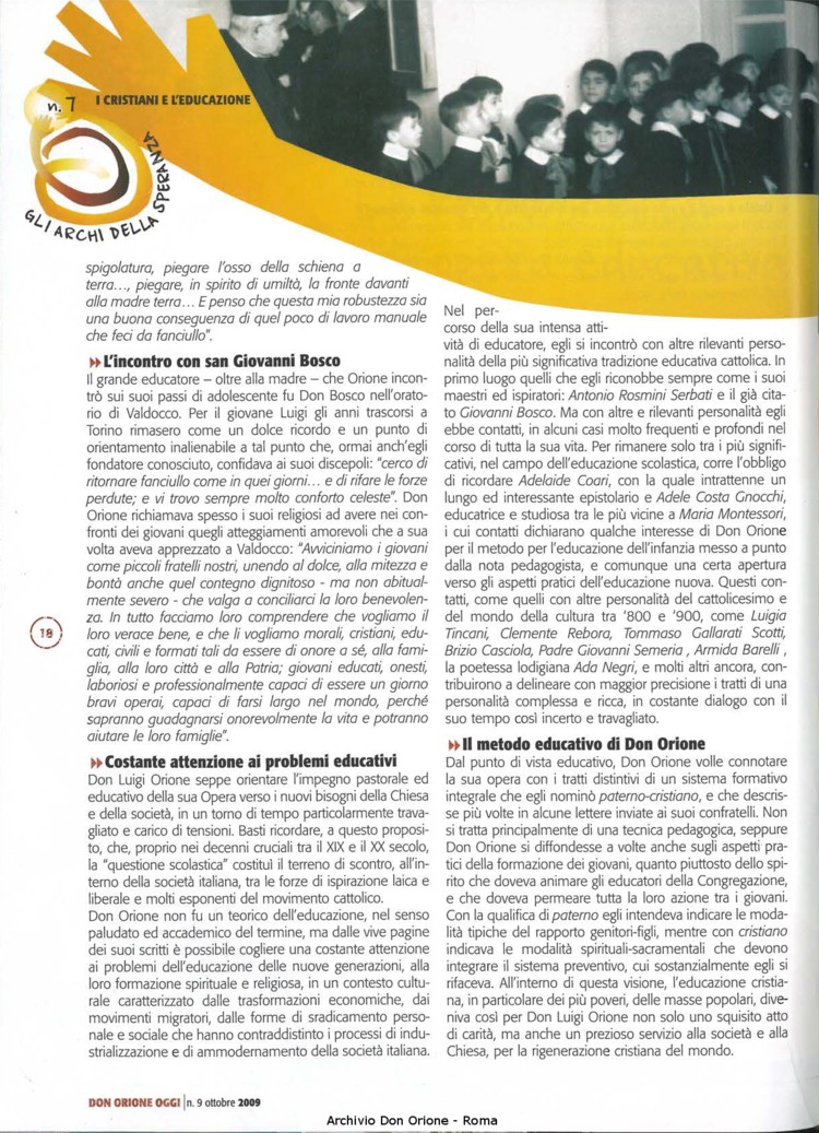 Don Orione oggi, 2009, 09, pagina 18