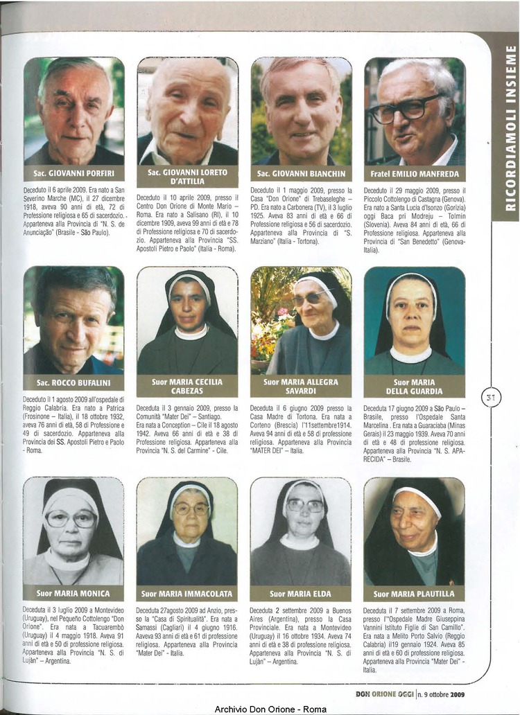 Don Orione oggi, 2009, 09, pagina 31