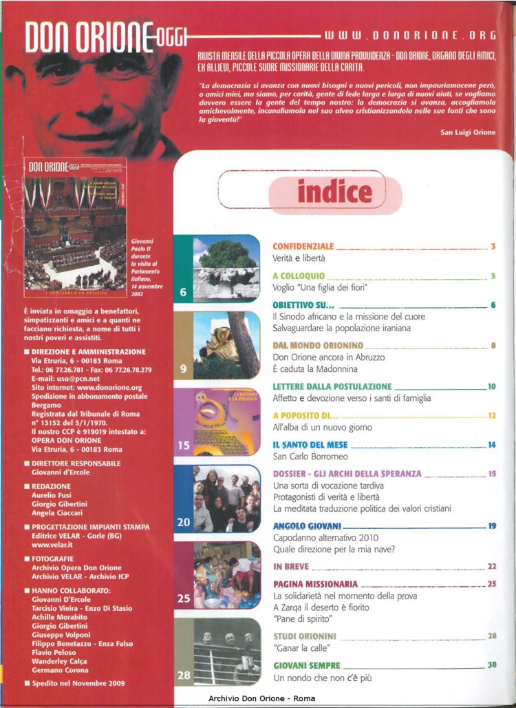 Don Orione oggi, 2009, 10, pagina 2