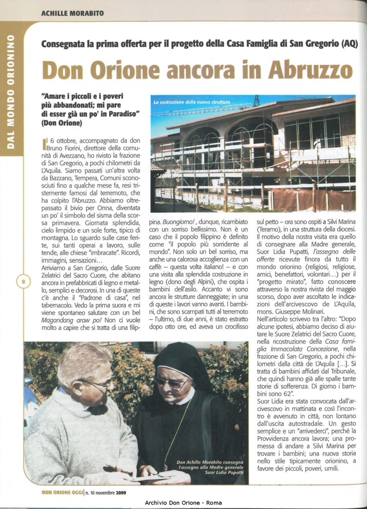 Don Orione oggi, 2009, 10, pagina 8