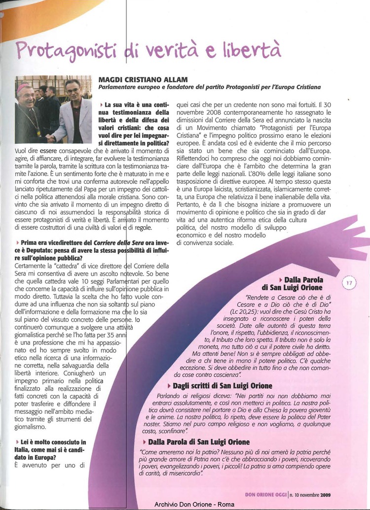 Don Orione oggi, 2009, 10, pagina 17