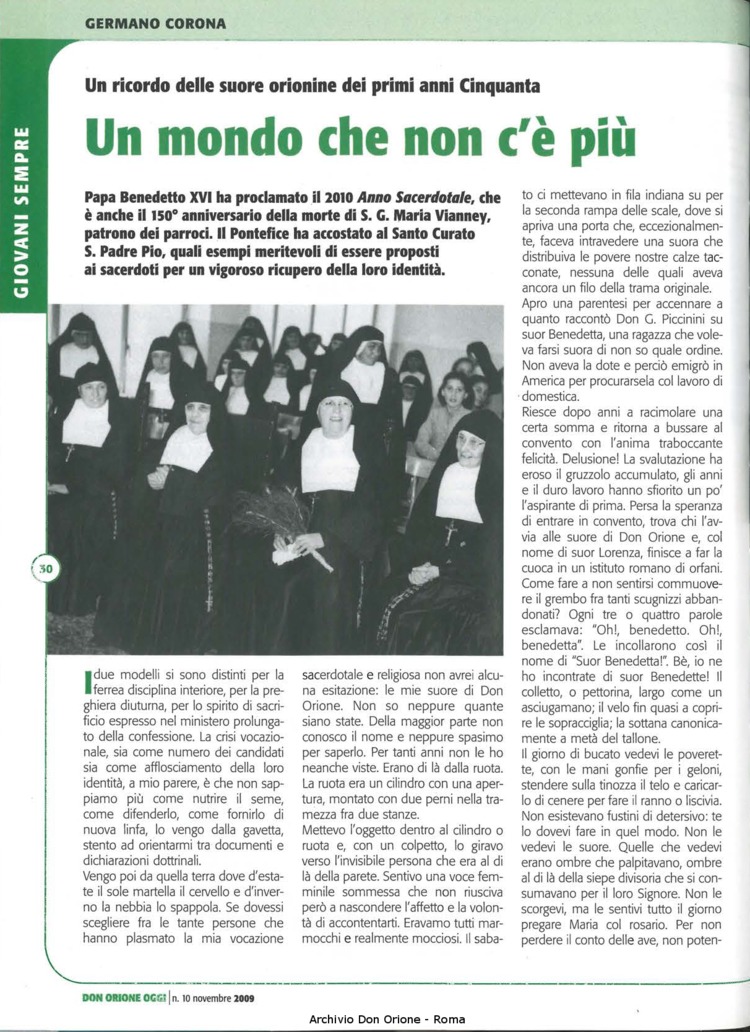 Don Orione oggi, 2009, 10, pagina 30