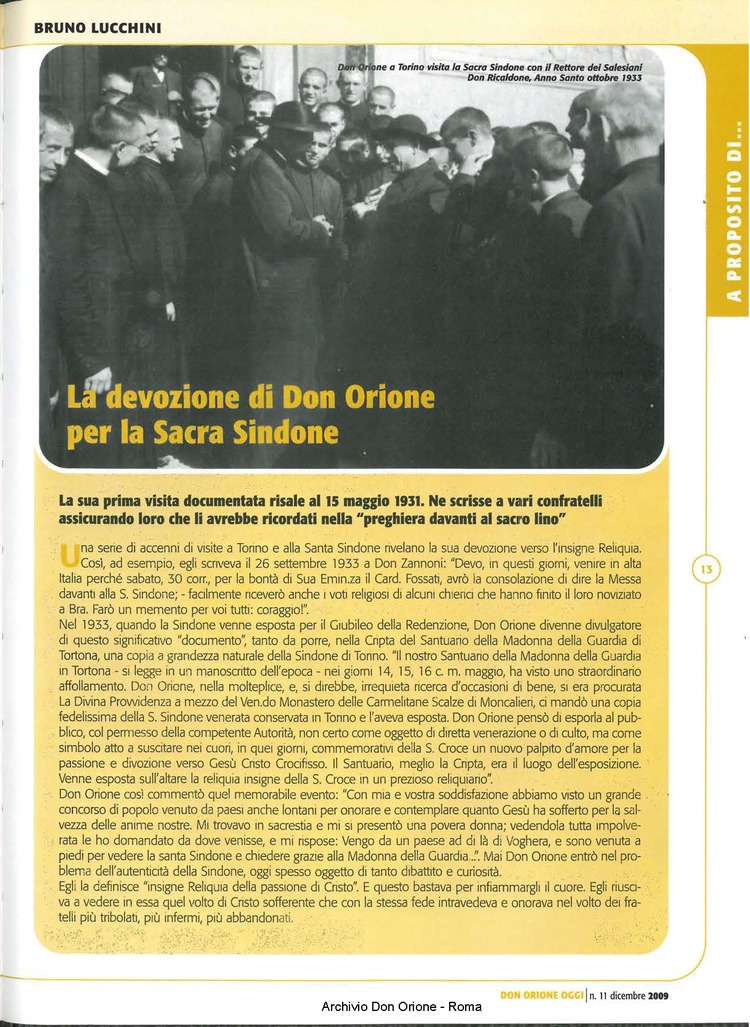 Don Orione oggi, 2009, 11, pagina 13