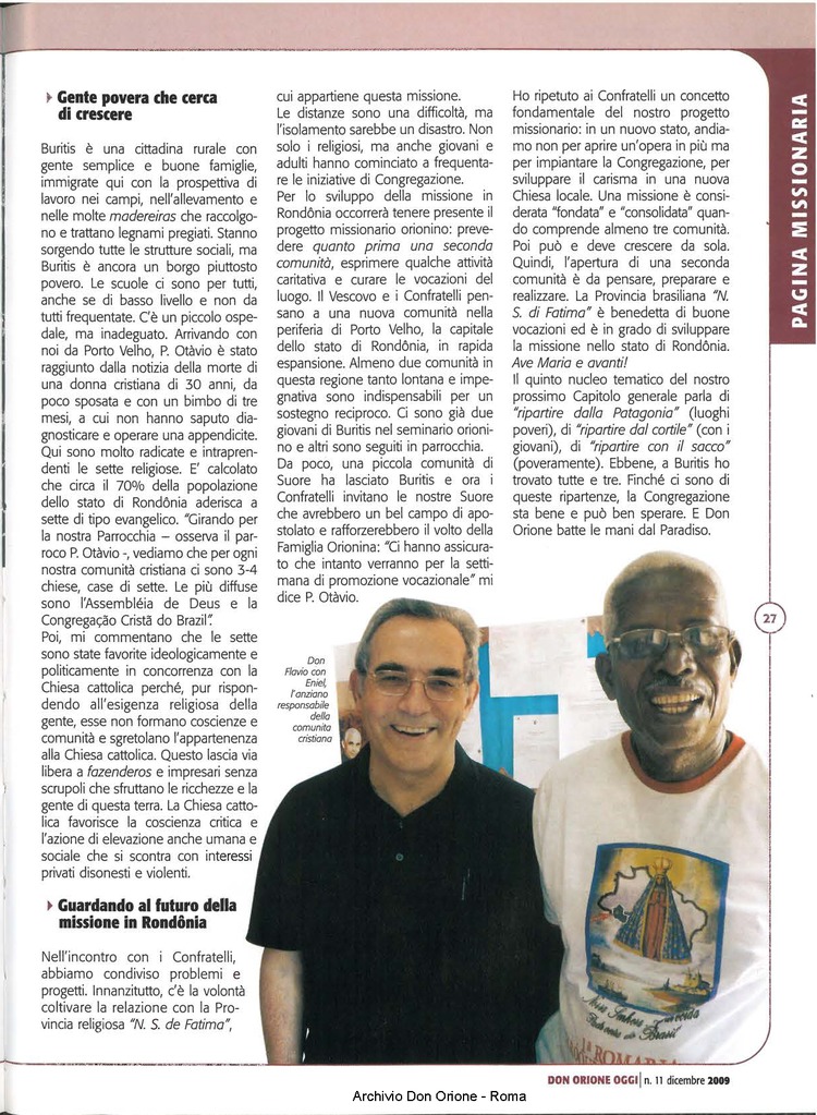 Don Orione oggi, 2009, 11, pagina 27