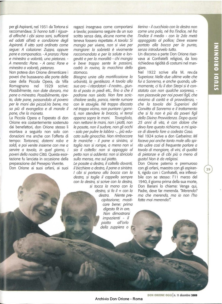 Don Orione oggi, 2009, 11, pagina 29