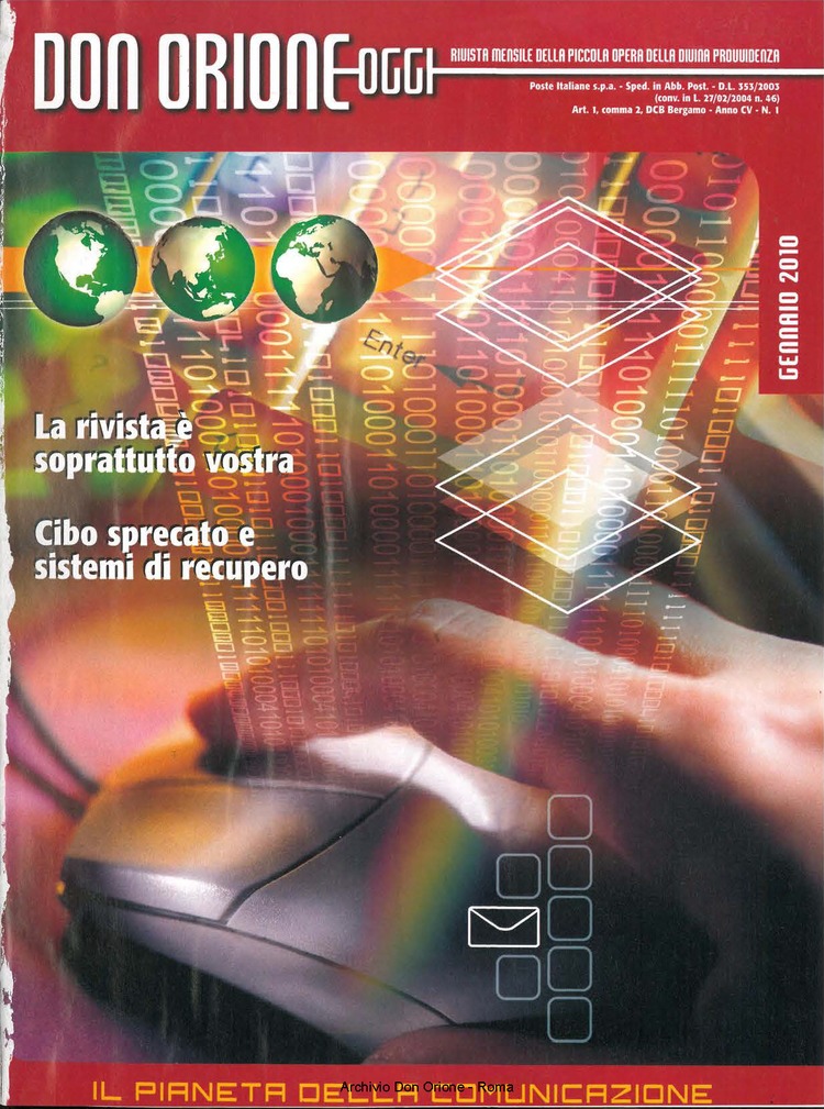 Don Orione oggi, 2010, 01, pagina 1