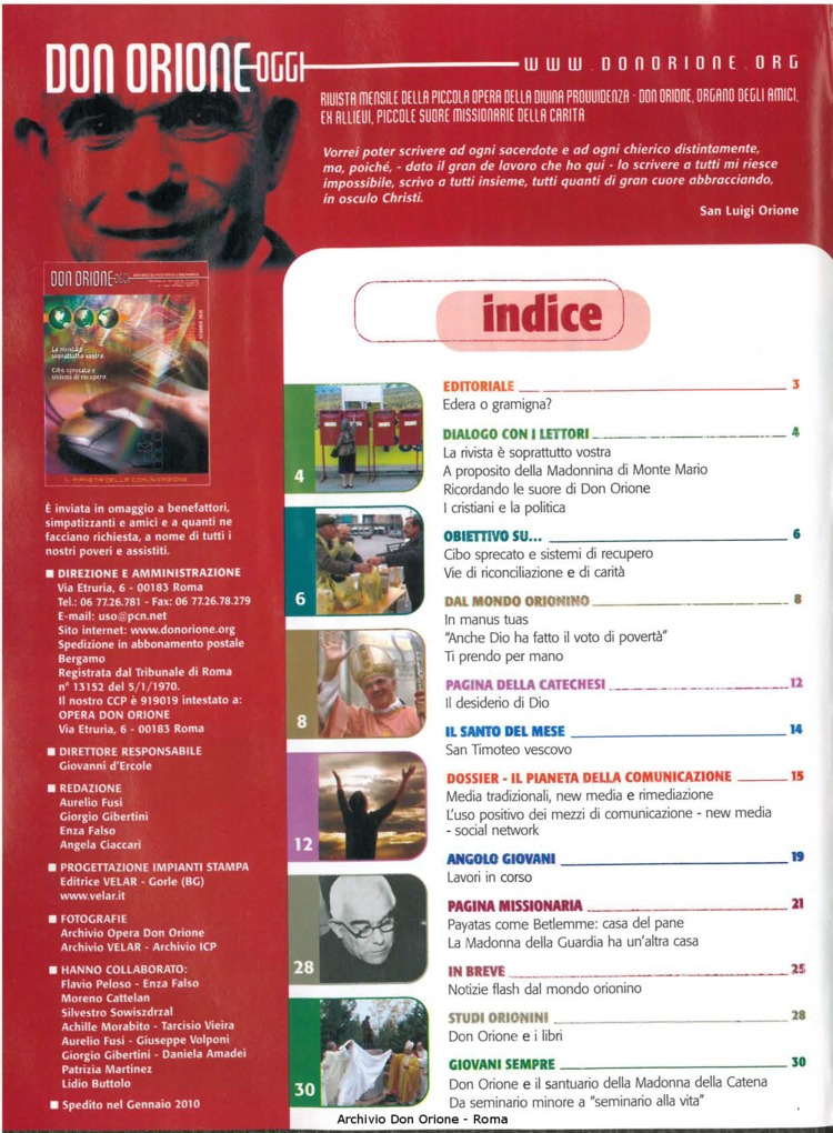 Don Orione oggi, 2010, 01, pagina 2