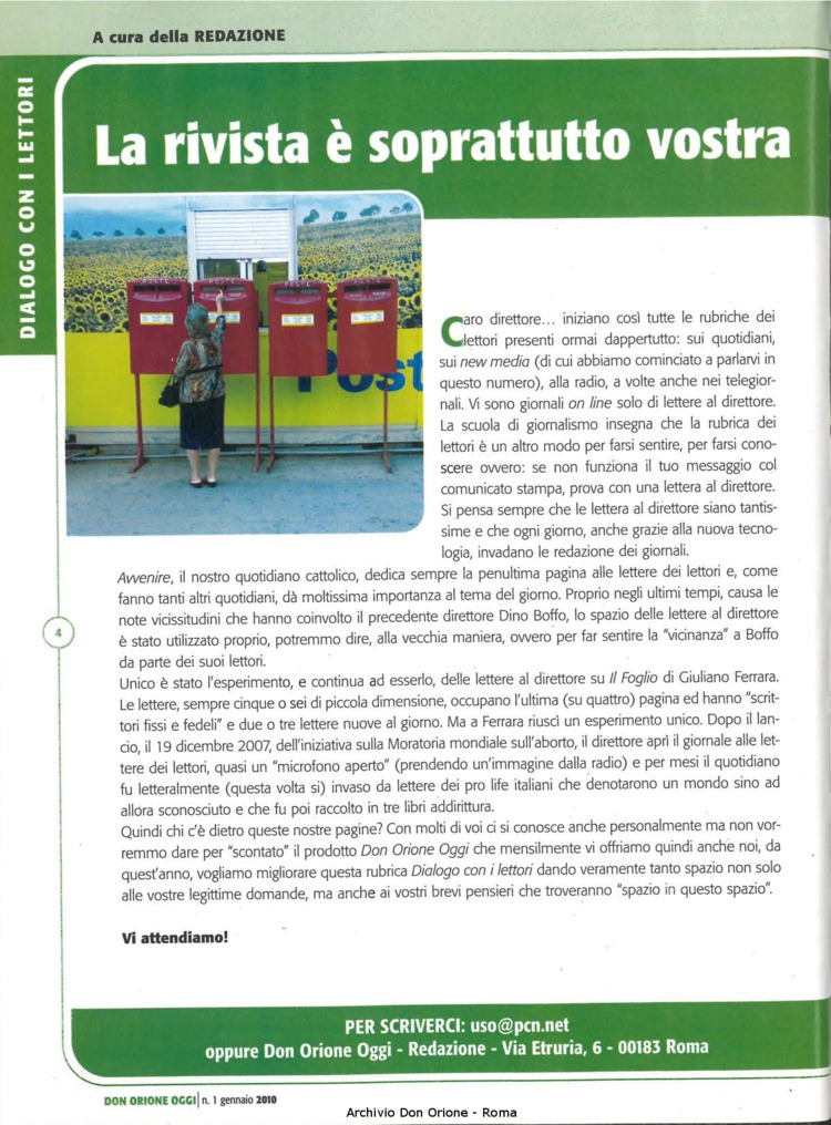 Don Orione oggi, 2010, 01, pagina 4