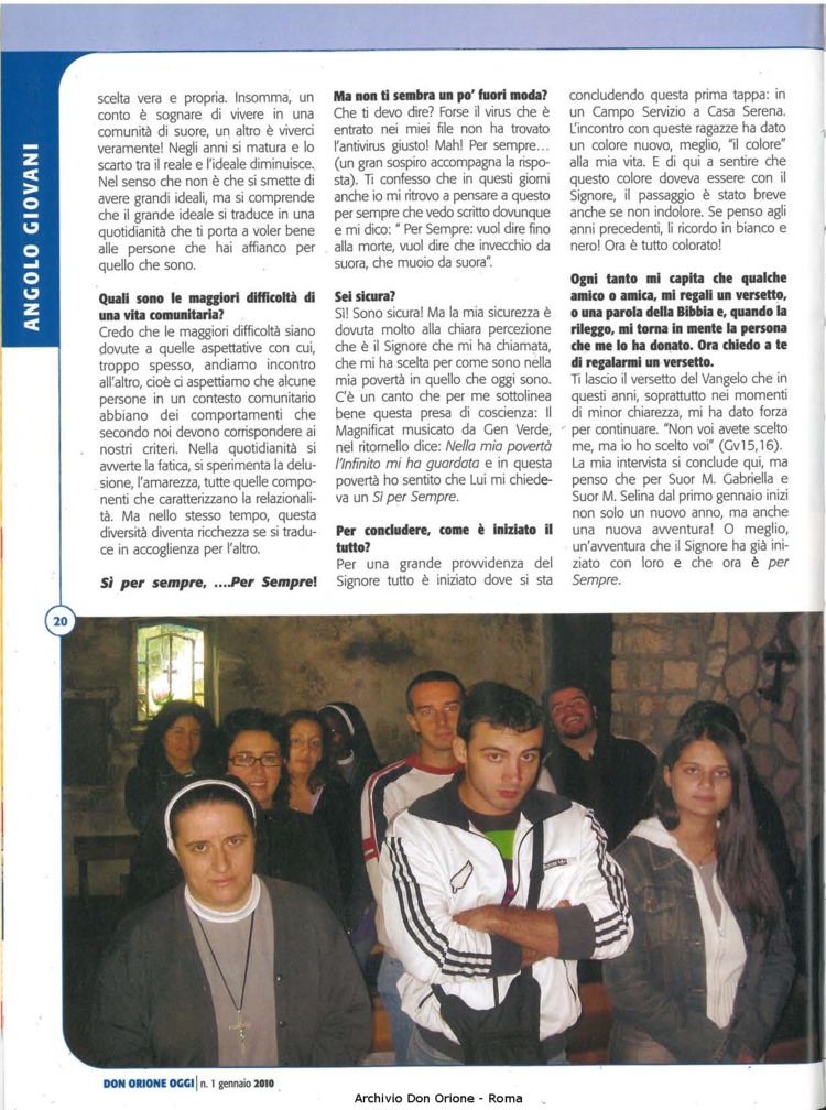 Don Orione oggi, 2010, 01, pagina 20