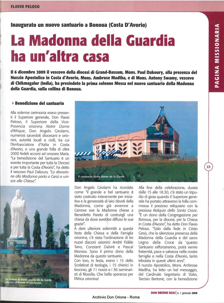 Don Orione oggi, 2010, 01, pagina 23