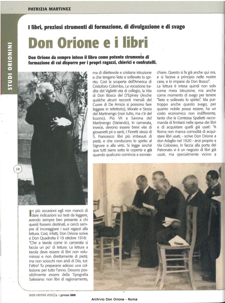 Don Orione oggi, 2010, 01, pagina 28