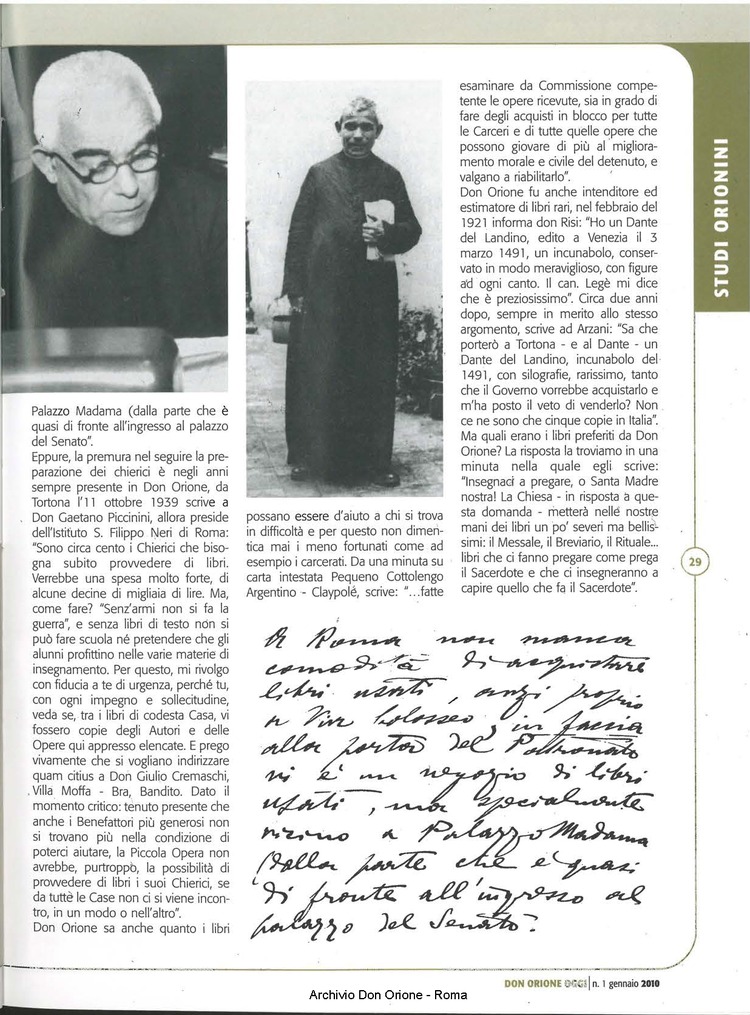 Don Orione oggi, 2010, 01, pagina 29