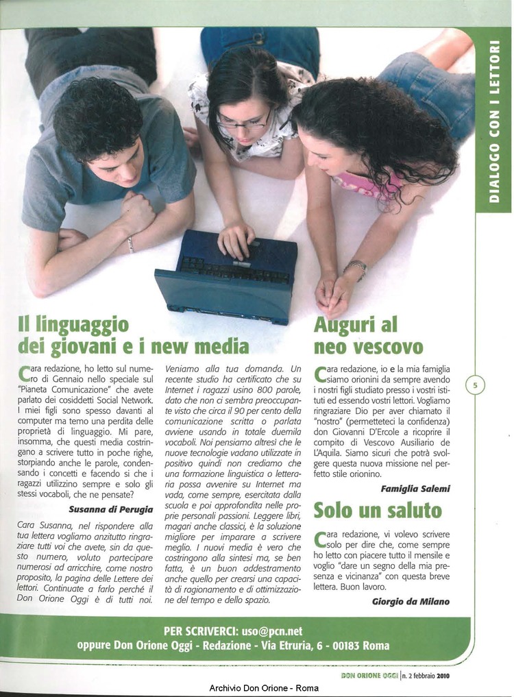 Don Orione oggi, 2010, 02, pagina 5