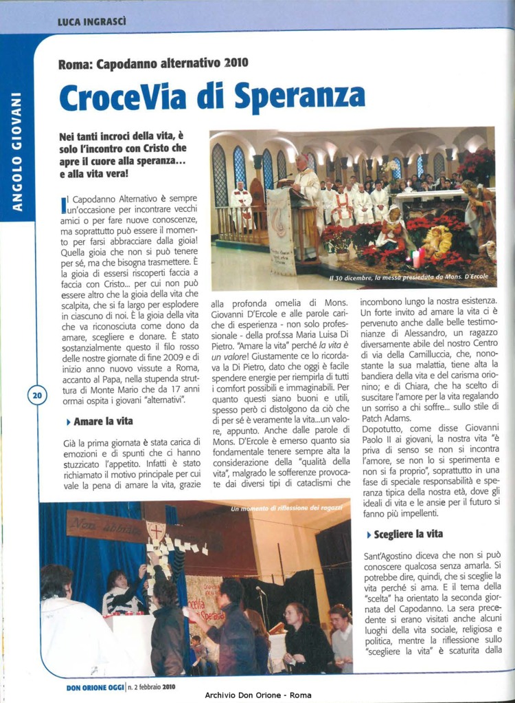 Don Orione oggi, 2010, 02, pagina 20