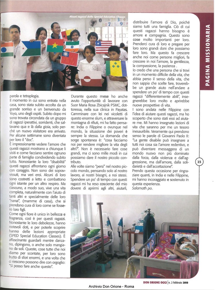 Don Orione oggi, 2010, 02, pagina 23
