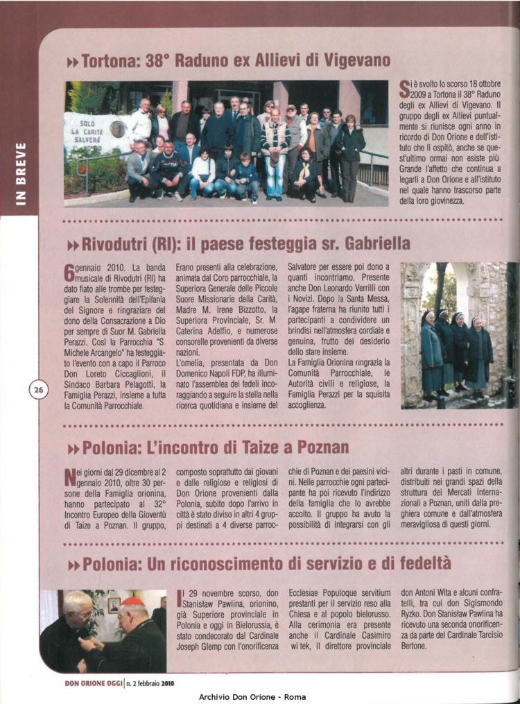 Don Orione oggi, 2010, 02, pagina 26