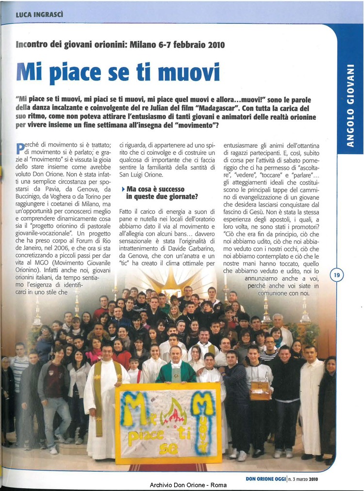 Don Orione oggi, 2010, 03, pagina 19