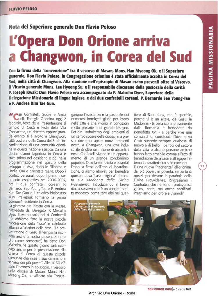 Don Orione oggi, 2010, 03, pagina 21