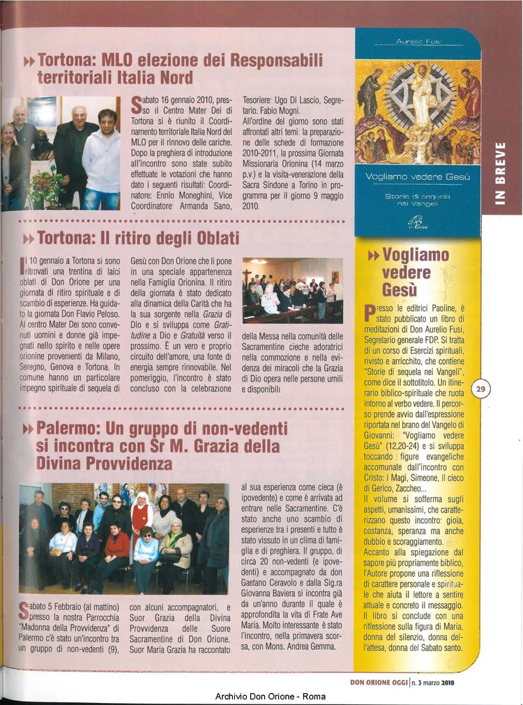 Don Orione oggi, 2010, 03, pagina 29