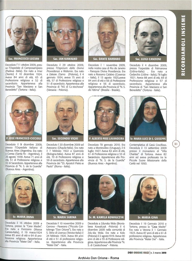 Don Orione oggi, 2010, 03, pagina 31