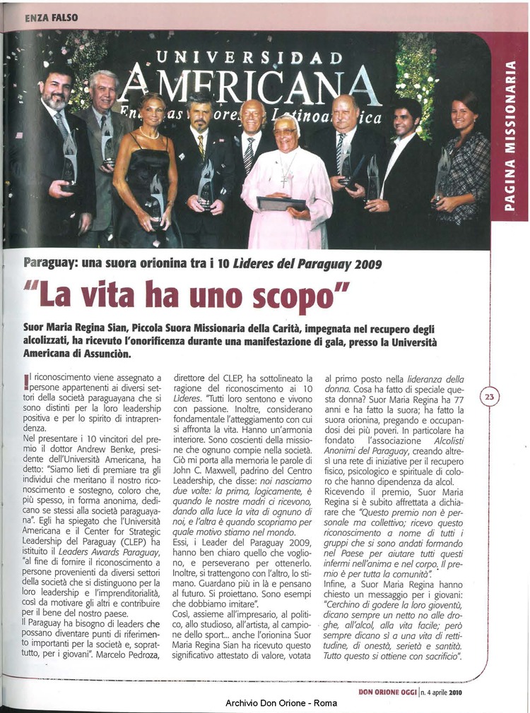 Don Orione oggi, 2010, 04, pagina 23