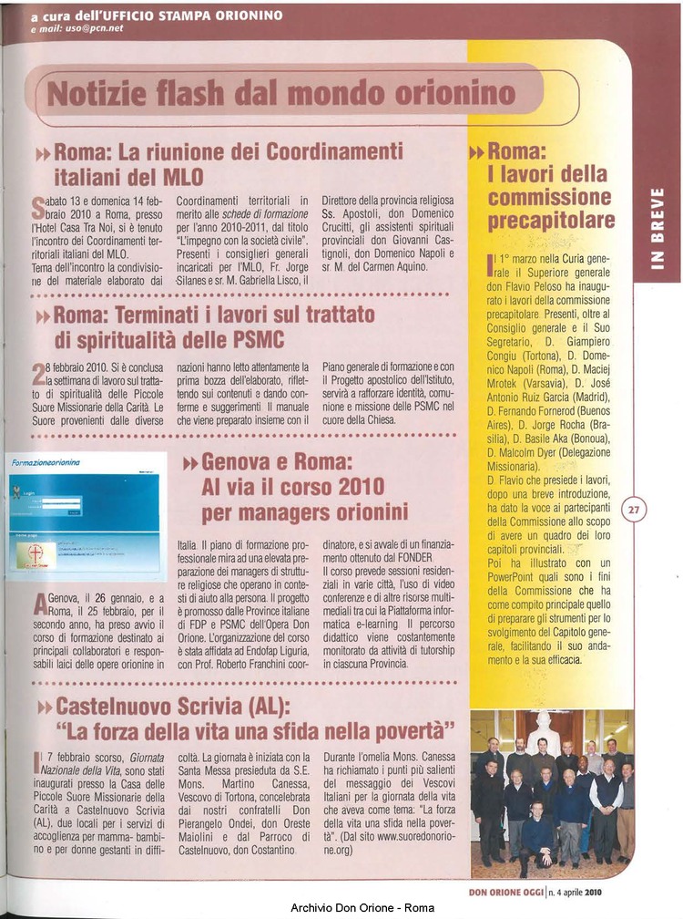 Don Orione oggi, 2010, 04, pagina 27