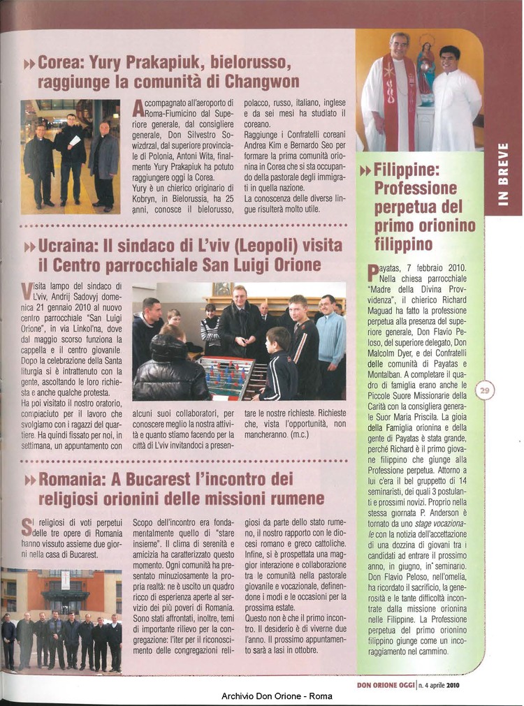 Don Orione oggi, 2010, 04, pagina 29