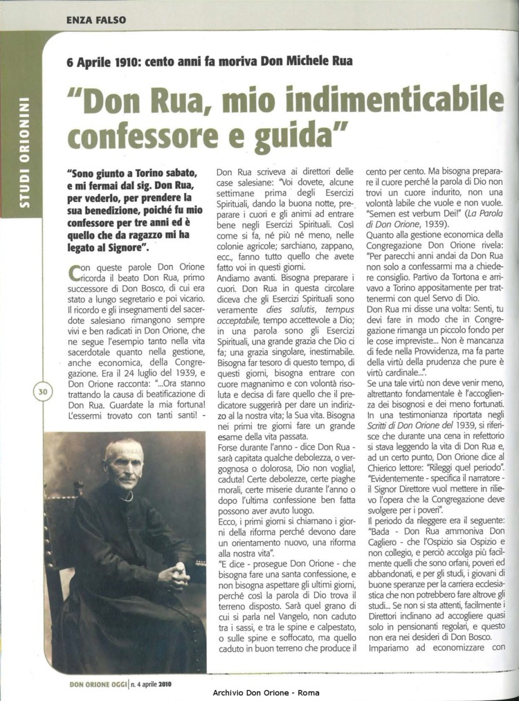 Don Orione oggi, 2010, 04, pagina 30
