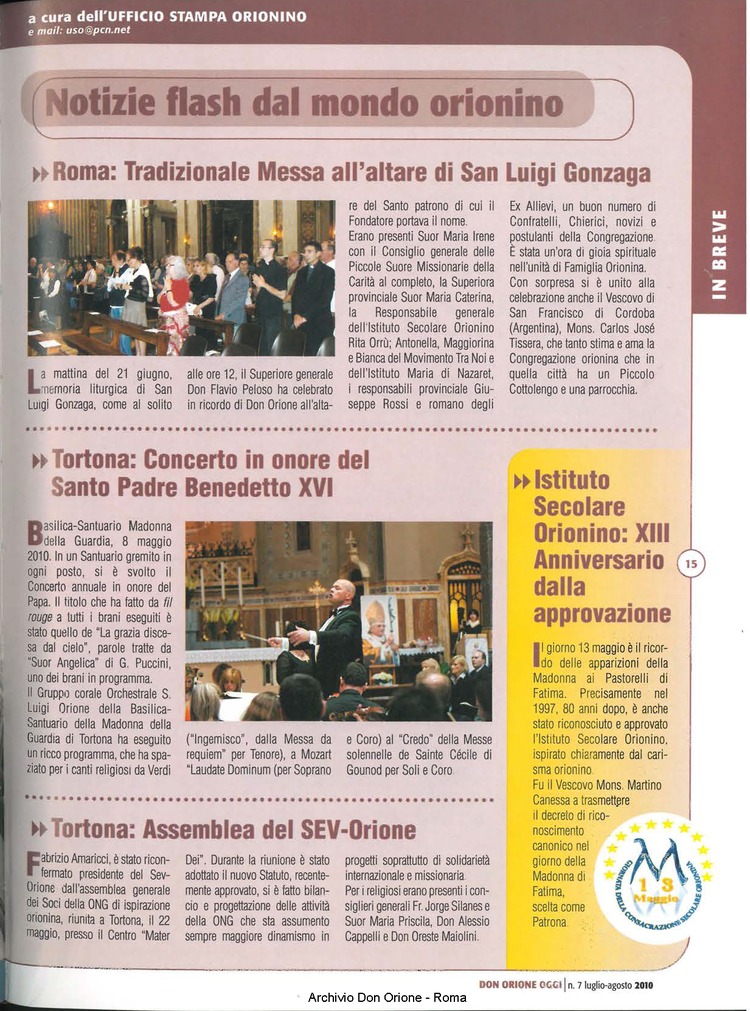 Don Orione oggi, 2010, 07, pagina 15