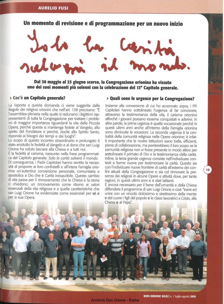 Don Orione oggi, 2010, 07, pagina 19