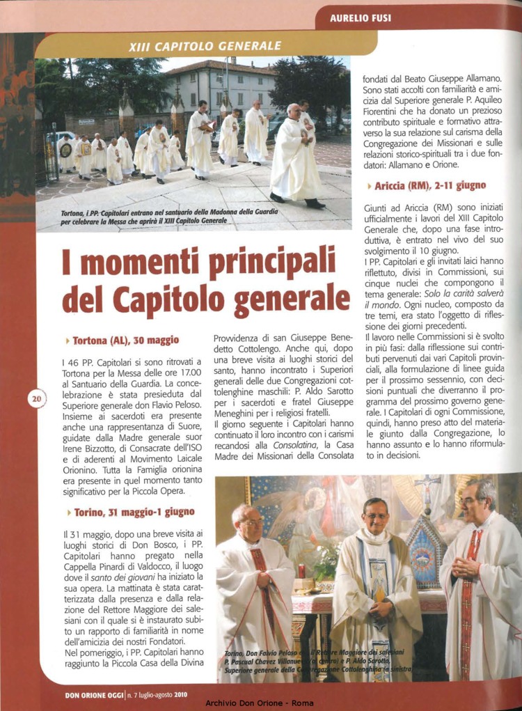 Don Orione oggi, 2010, 07, pagina 20