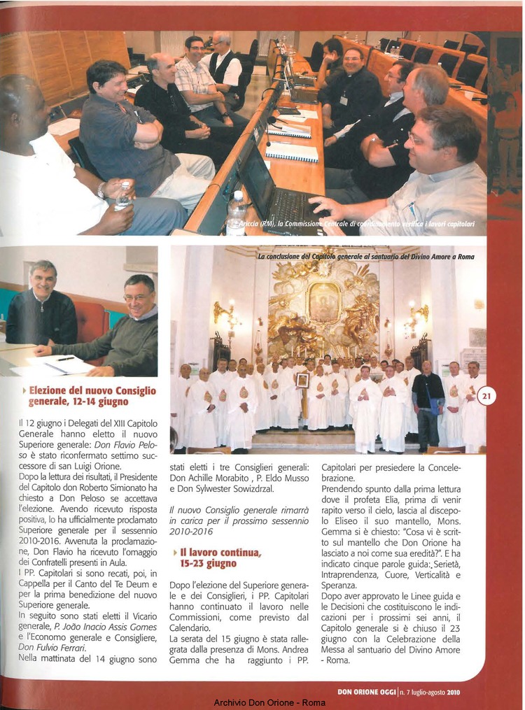 Don Orione oggi, 2010, 07, pagina 21
