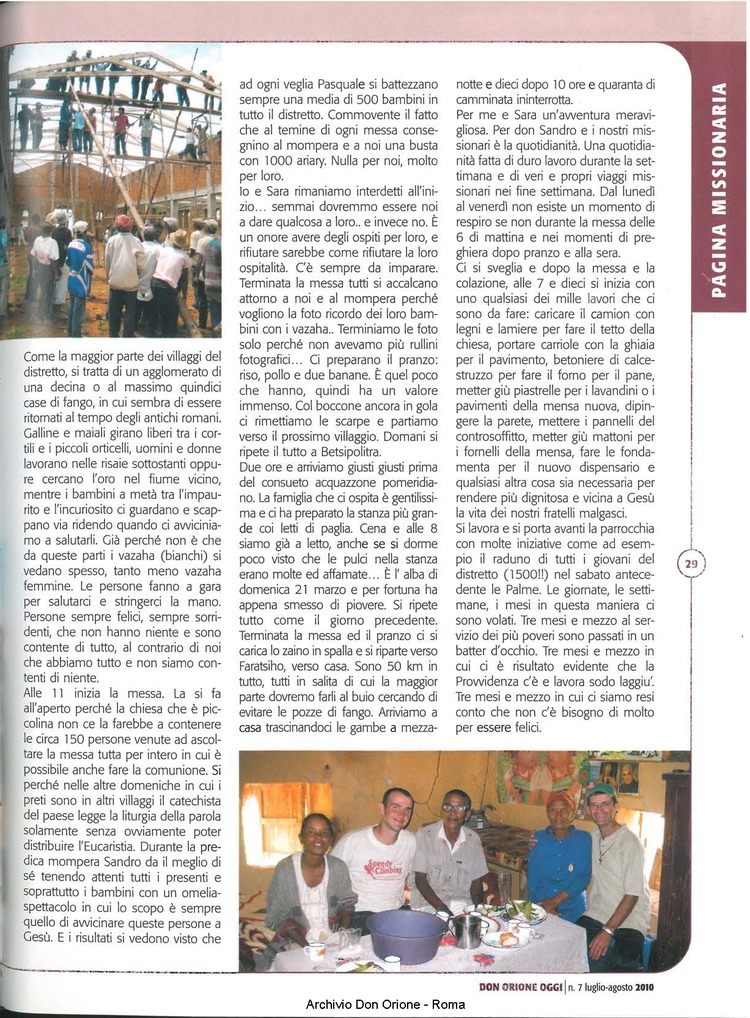 Don Orione oggi, 2010, 07, pagina 29