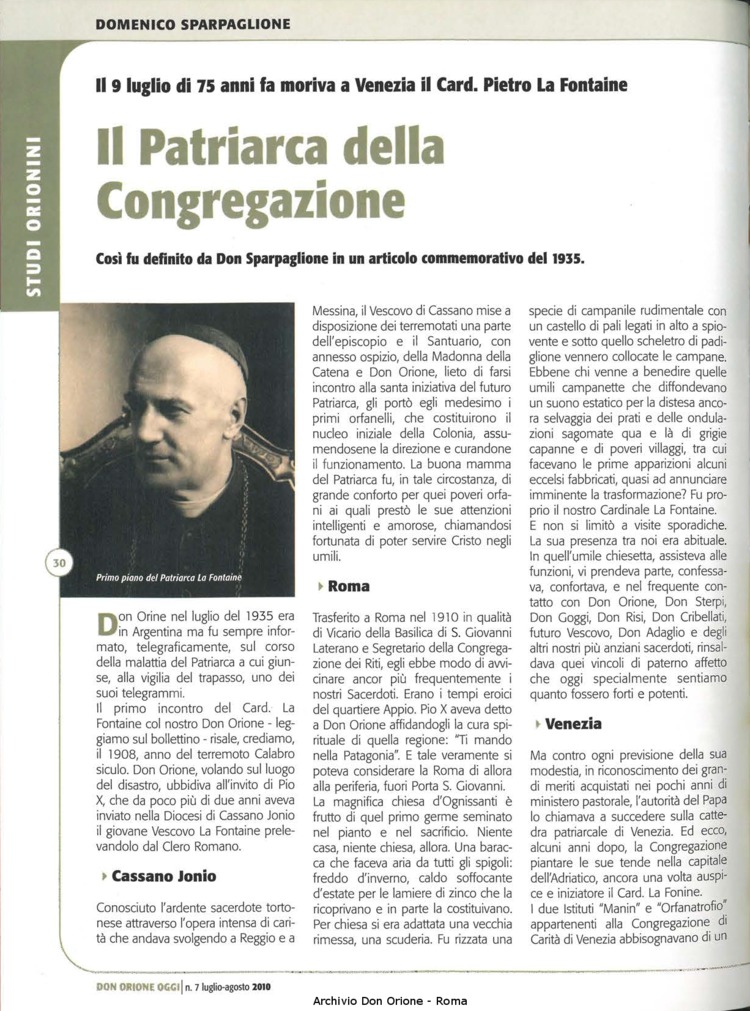 Don Orione oggi, 2010, 07, pagina 30