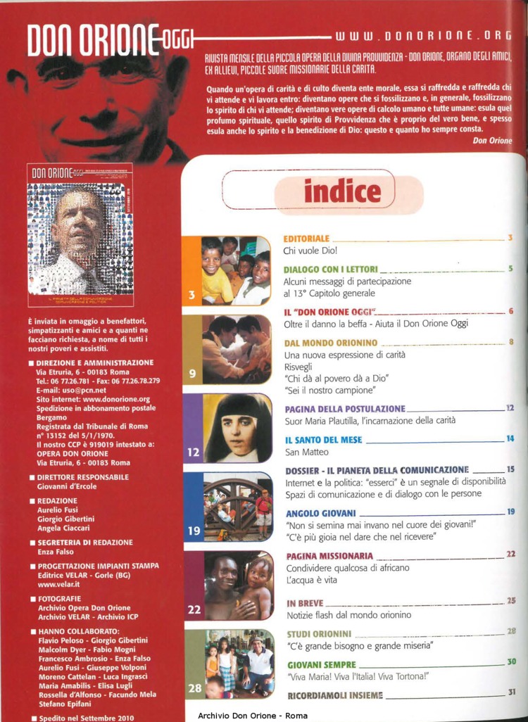 Don Orione oggi, 2010, 08, pagina 2